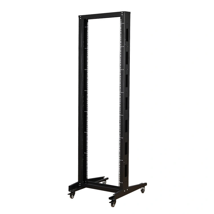 Mountable 4post Open Frame Rack Wall Mount Data Rack