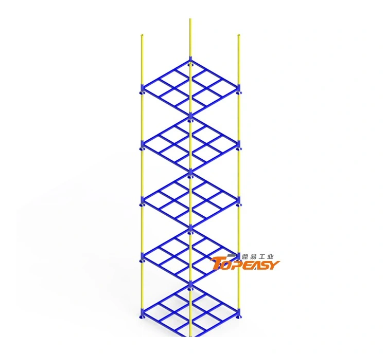 Customized Heavy Duty Powder Coating Stacking Tire Racks for Warehouse Open Frame Rack