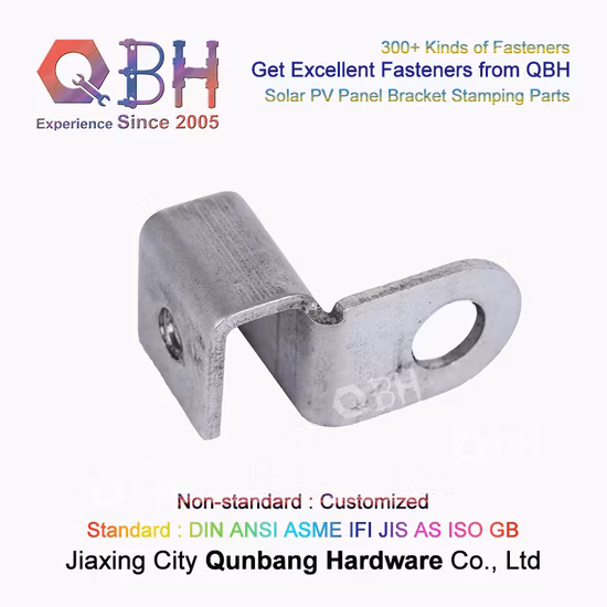 Qbh personalizado de aço inoxidável energia solar energia fotovoltaica painel fotovoltaico suporte rack stent suporte não