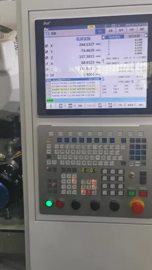 Máquina fresadora CNC portátil 5 eixos Mvl850p Centro de usinagem vertical barato com certificação ISO9001